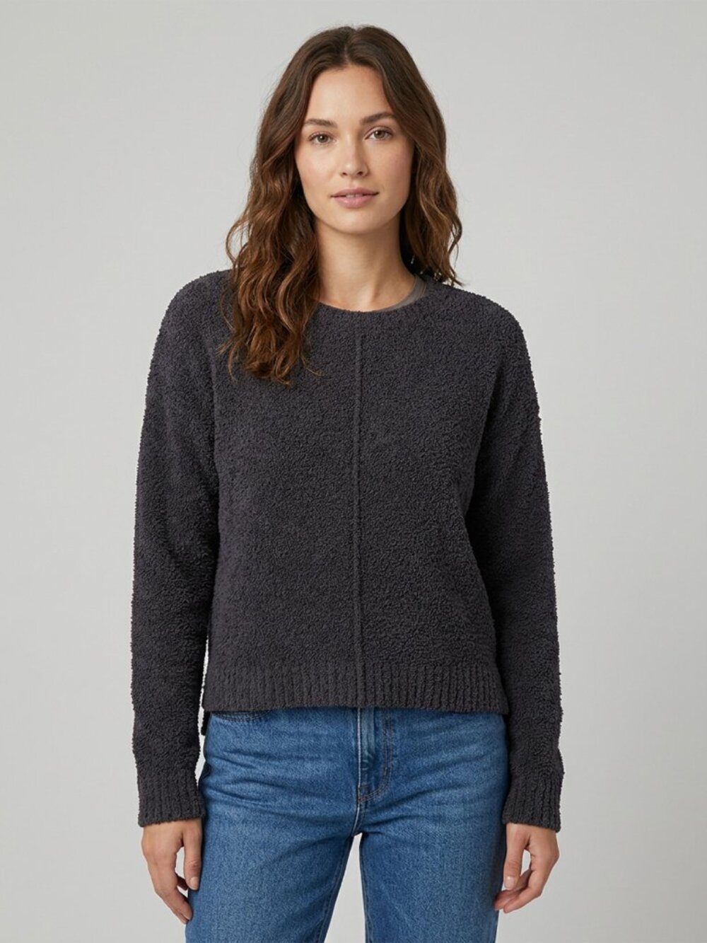 Olivia Sky Fluffy Sweater